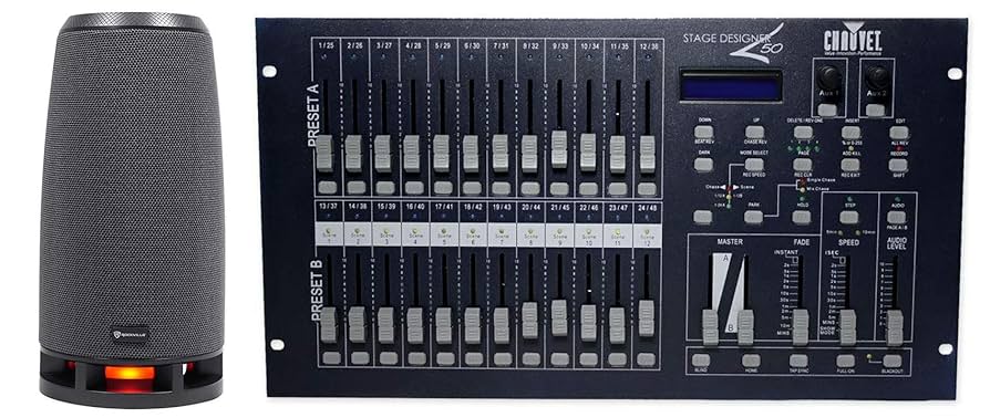 Amazon.com: Chauvet DJ Stage Designer 50 48 Channel DMX-512